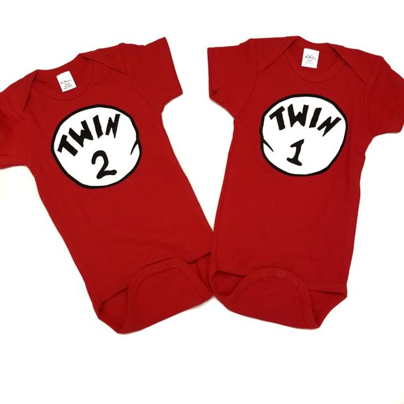 Weewearr Other - NWOT Weewearr Twin 1 Twin 2 Onsies Size 3-6 Months